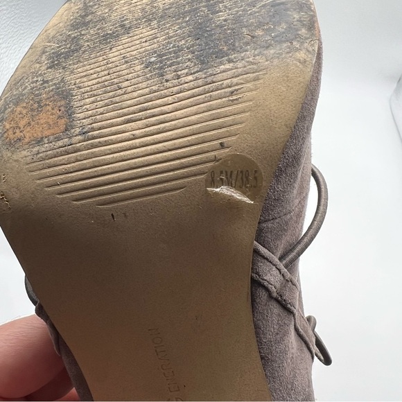 BCBGeneration Gray Strappy Open Toe Heels - Picture 10 of 10